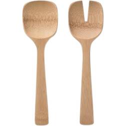 Bambu Kort i økologisk bambus fra natur, 22 cm Salatbestik