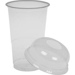 Abena Drikkeglas, Gastro, 11,7cm, Ø7,82cm, 25 cl, 30 cl, klar, PET, with a step 1250 stk