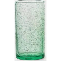 Ferm Living Oli Haut Ø 6.3 x H 12 cm Green Trinkglas