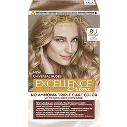 L'Oréal Paris Excellence Universal Nudes 8U Universal Light Blonde