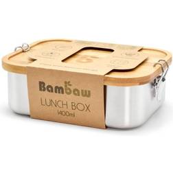 Bambaw Lunch Box Bamboo Lid 1400 ml Food Container