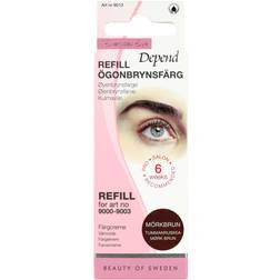 Depend Everyday Eye Eyebrow Colour, Refill, Dark Brown