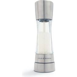 Cole & Mason Derwent Salt Mill, Silver/Clear Spice Mill