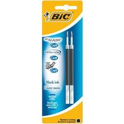 Bic Gel Roller Refill Schwarz 2x