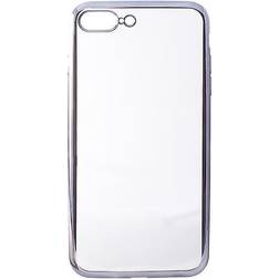 Contact "Mobilfodral Iphone 7 Plus/8 Plus Flex Metal TPU Transparent Grå Metallic"