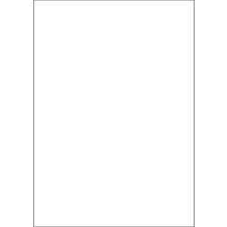 Büngers Kartong 50x70 300g vit 10st