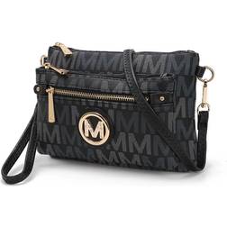 MKF Collection Camren M Signature Crossbody Bag - Black