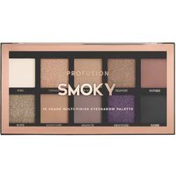 ProFusion Palette Smoky Eyeshadow Palette 10 Shades