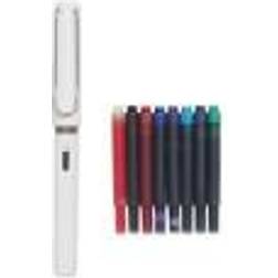 Lamy Safari Fountain Pen Set White, Fine Nib *BLICK Exclusive*