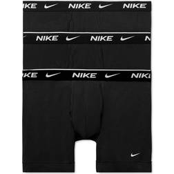 Nike Dri-FIT Essential Cotton Stretch Boxer Briefs 3-pack - Black