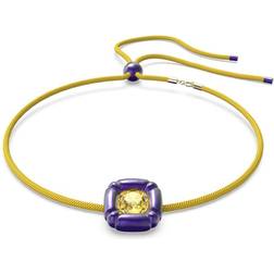 Swarovski Dulcis Necklace - Yellow/Purple