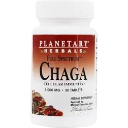 Planetary Herbals Full Spectrum Chaga 1000mg 30