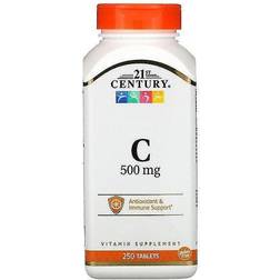 21st Century Vitamin C 500mg 250 st