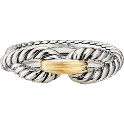 David Yurman Cable Loop Ring - Silver/Gold