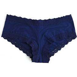 Hanky Panky Supima Cotton Boyshort - Navy