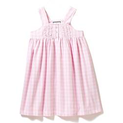 Petite Plume Gingham Charlotte Nightgown - Pink