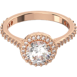 Swarovski Constella Cocktail Ring - Rose Gold/Transparent