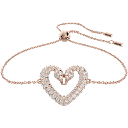 Swarovski Una Bracelet - Rose Gold/Transparent