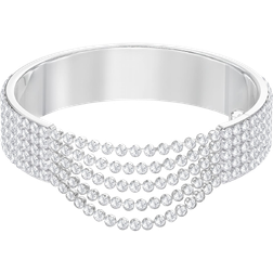 Swarovski Fit Bangle - Silver/Transparent