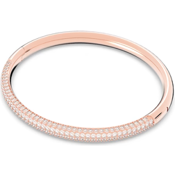 Swarovski Stone Bangle - Rose Gold/Transparent