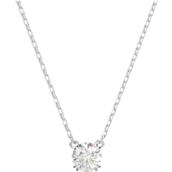 Swarovski Stilla Pendant Necklace - Silver/Transparent