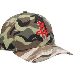 Mitchell & Ness Houston Rockets Woodland Desert Snapback Hat Men - Camo