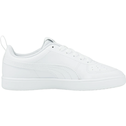 Puma Youth Rickie - White-White-Glacier Gray