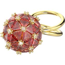 Swarovski Curiosa Cocktail Ring - Gold/Orange/Transparent