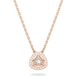 Swarovski Millenia Necklace - Rose Gold/Transparent