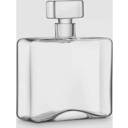 LSA International Cask Whisky Rectangular Decanter, 1L, Clear Whiskey Carafe