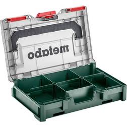 Metabo 626896000 metaBOX 63 XS Tool box Acrylonitrile butadiene styrene Green, Transparent