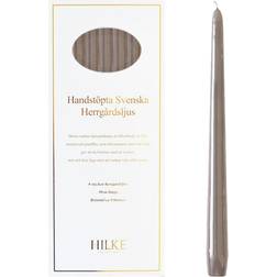Hilke Collection Mansion Lys 6 Stk Gloss Lys Paraffin Linen 1911-4011 Stearinlys