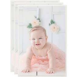 vidaXL Collage 3pcs for Wall/Table Silver 21x29.7cm MDF Photo Frame 3pcs