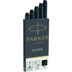 Parker Ink Cartridge Quink Black (10) 2-pak, 1950206, 12stk