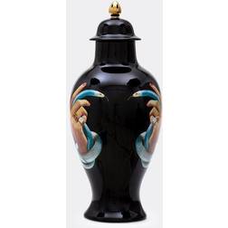 Seletti Hands With Snakes Porcelæn Sort 9794 Vase