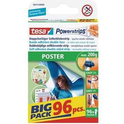 TESA Powestrips Poster Big Pack 96 Strips Picture Hook