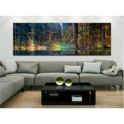 Arkiio Pond in the Forest (1 Part) Narrow 120x40 Tavla 120x40cm