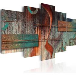 Arkiio Abstract Melody Framed Art 200x100cm 5pcs