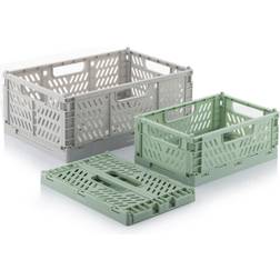 InnovaGoods Plastbackar BOXTOR 3-pack Förvaringslåda