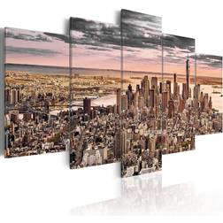 Arkiio New York City Morning Sky 100x50 Tavla