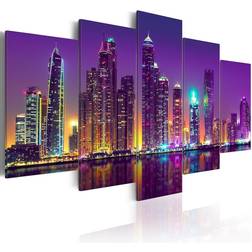 Arkiio Purple Nights 200x100 Tavla 200x100cm