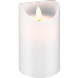 Pro med äkta vax (7.5x12.5cm) LED-ljus