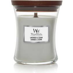 Woodwick Lavender & Cedar Bougie Parfumée 275g