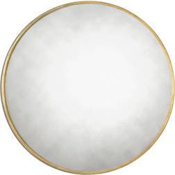 Uttermost Junius Round Gold Round Wall Mirror