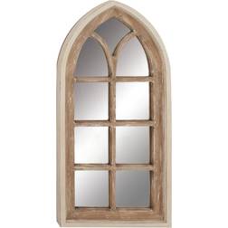 Litton Lane Window Pane Wall Mirror 25.7x35.3"