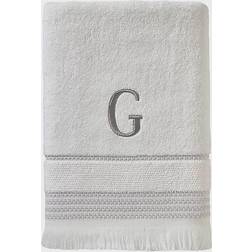 SKL Home Monogram G Bath Towel White (137.16x71.12cm)