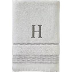 SKL Home Monogram H Bath Towel White (137.16x71.12cm)