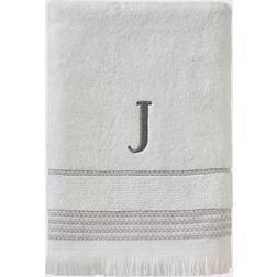 SKL Home Monogram J Bath Towel White (137.16x71.12cm)