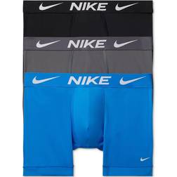 Nike Dri-FIT Essential Micro Boxer 3-pack - Blue/Grey/Black