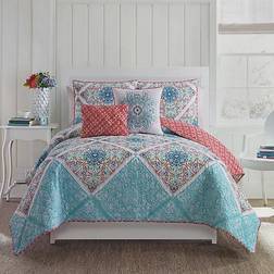 VCNY Home Windsor Quilts Blue, Pink (228.6x)